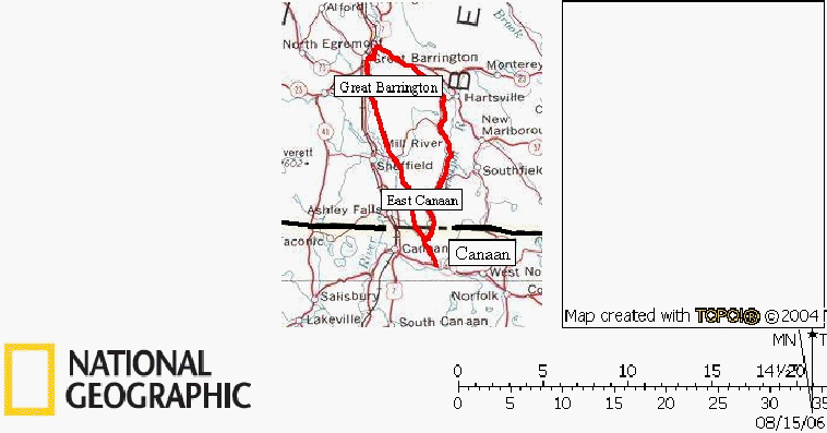 Connecticut, Road, Cycling, Bicycling, Bike, Ride, Routes, Map, Canaan