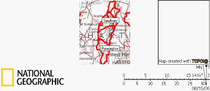 Connecticut, Road, Cycling, Bicycling, Bike, Ride, Routes, Map, Farmington